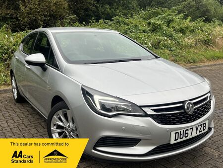 VAUXHALL ASTRA 1.4i Turbo Design Euro 6 5dr